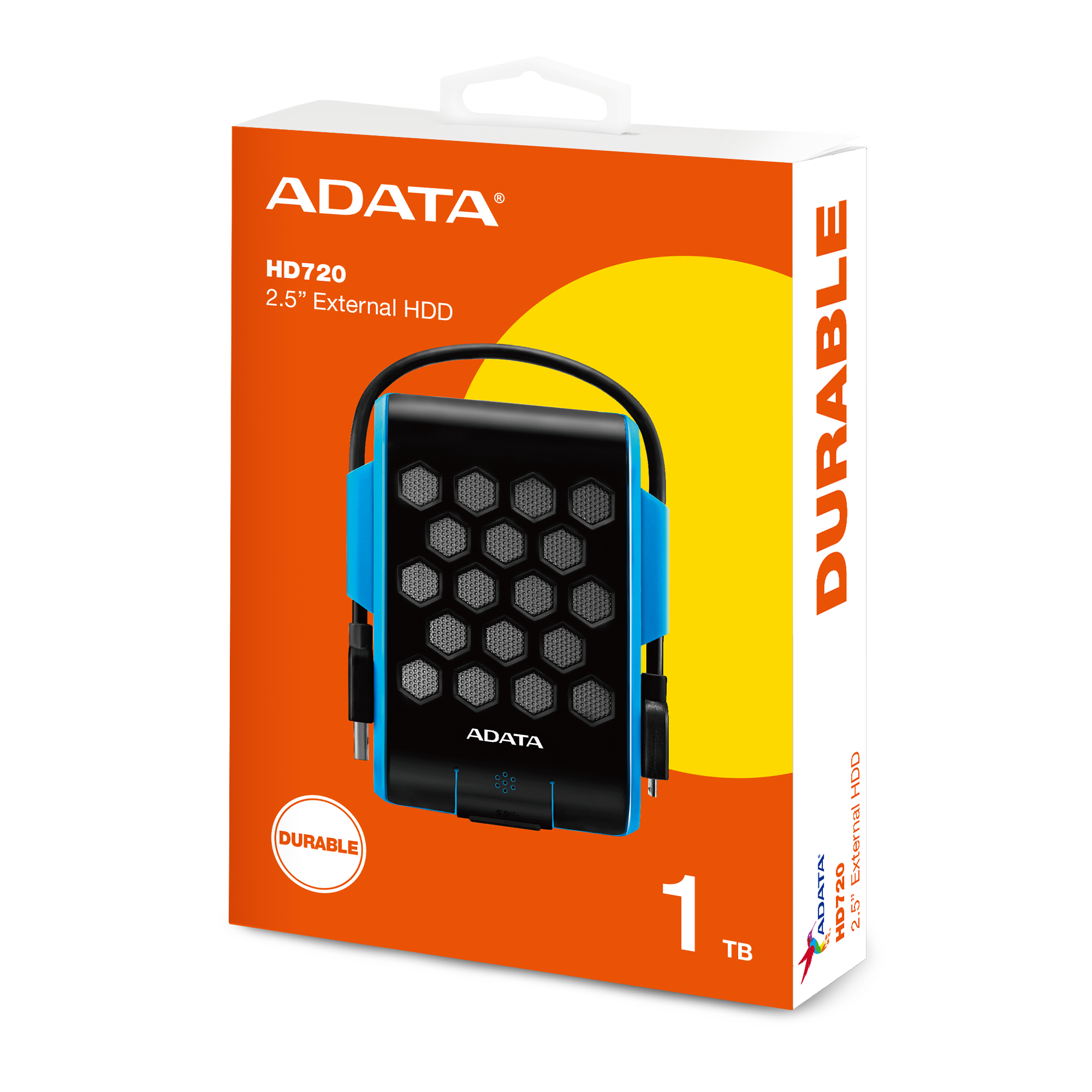 قیمت و خرید هارد اکسترنال 1 ترابایت ADATA HD720 ضد آب و ضد ضربه