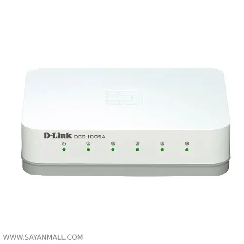 سوییچ دسکتاپ 5 پورت گیگابیتی دی-لینک کدDGS-1005A