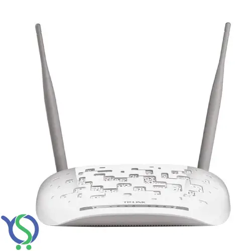 خرید مودم روتر ADSL2 Plus بی‌سیم N300 تی پی-لینک مدل TD-W8961N_V1