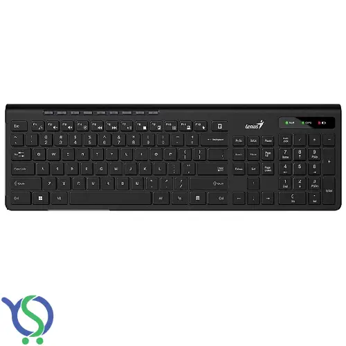 کیبورد بی سیم جنیوس مدل SLIM STAR 7230 با کیفیت