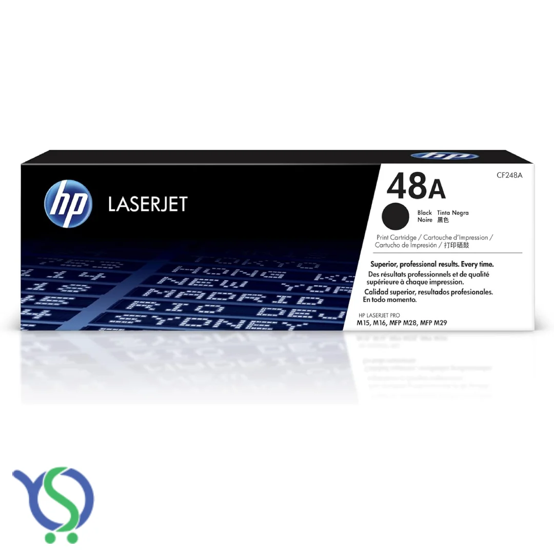 خرید کارتریج تونر مشکی HP 48A (CF248A) با کیفیت عالی (گرید A) با قیمت مناسب
