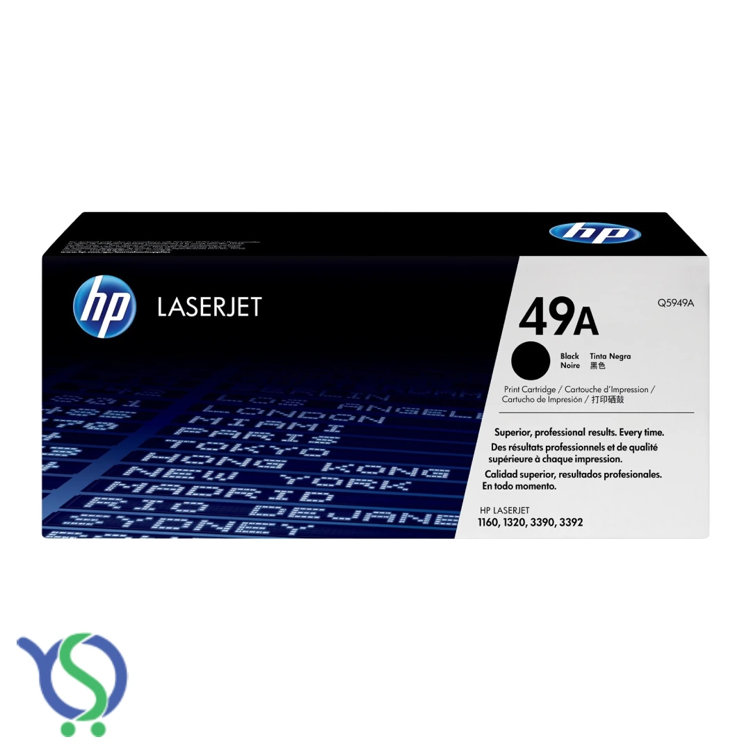 خرید کارتریج تونر مشکی HP 49A (Q5949A) با کیفیت عالی (گرید A) و قیمت مناسب