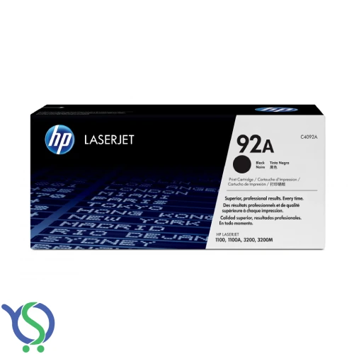 خرید کارتریج تونر مشکی HP 92A (C4092A) با کیفیت عالی (گرید A) و قیمت مناسب