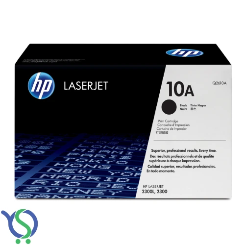خرید کارتریج تونر مشکی HP 10A (Q2610A) با کیفیت عالی (گرید A) و قیمت مناسب