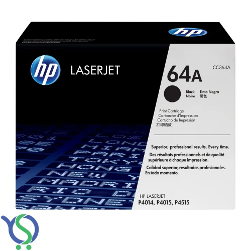 خرید کارتریج تونر مشکی HP 64A (CC364A) با کیفیت عالی (گرید A) و قیمت مناسب